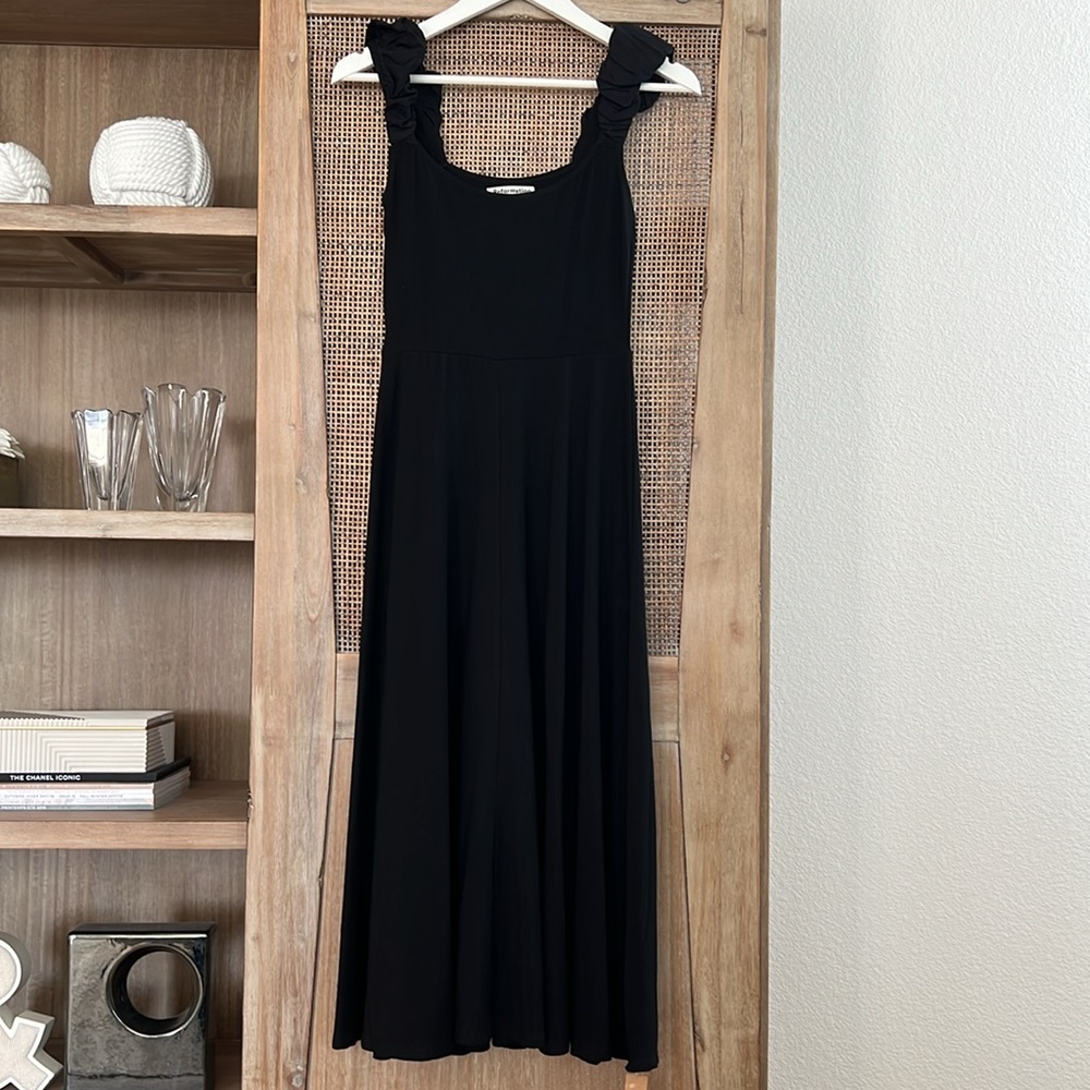 Reformation Teddy Knit Dress in Black color size Small - Picture 7 of 9